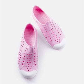 BM Chanclas de piscina infantil Peppin rosa rosado 2