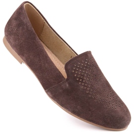 Zapatos de piel S.Barski W LR29515 OLI194B marrón 1