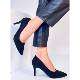 BM Zapatos de salón de mujer clásicos Eurielle Negros 2