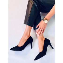 BM Zapatos de salón de mujer clásicos Eurielle Negros 4