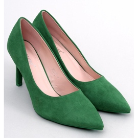BM Zapatos de salón clásicos de mujer Eurielle Green verde 5