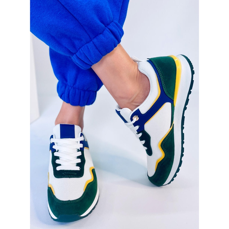 BM Zapatillas de mujer Cagle Green multicolor 1 BM Zapatillas de mujer Cagle Green multicolor 1