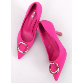 BM Zapatos de tacón mujer Capriati Fucsia rosado 5