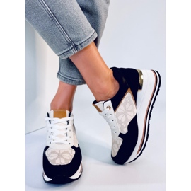 Greer zapatillas negras con cuña negro 4