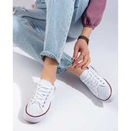 Zapatillas clásicas blancas Shelovet blanco 1