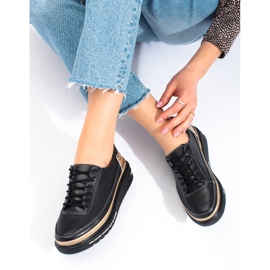 Deportivas Shelovet piel negra negro 3