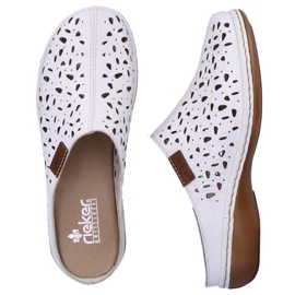 Zapatillas caladas Rieker W 65996-80 blanco 5