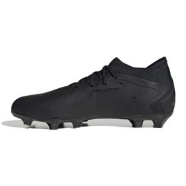 Adidas Predator Accuracy.3 Fg M GW4593 zapatos de fútbol negro negro 1