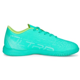 Puma Ultra Play It Jr 107237 01 zapatos de fútbol verde verde 2