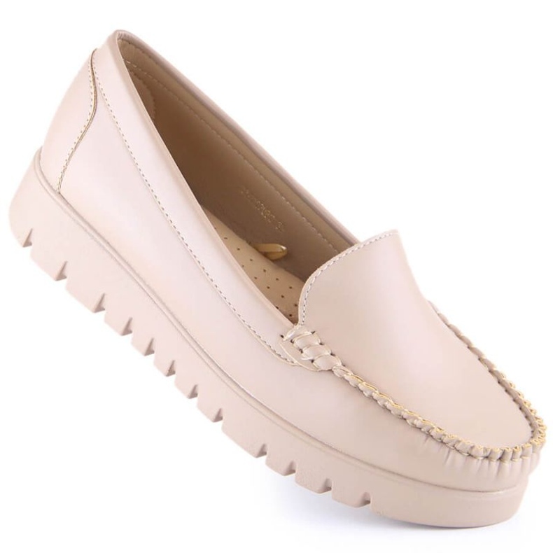 Mocasín mocasín con plataforma Potocki W YQ21020 beige 1