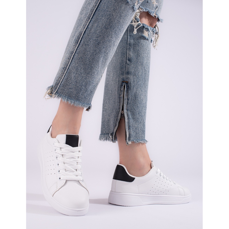 Deportivas blancas de mujer Shelovet blanco 1