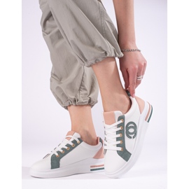 Deportivas mujer Shelovet blancas blanco 2