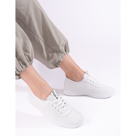 Deportivas mujer Shelovet caladas blancas blanco 3