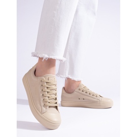 Deportivas beige mujer Big Star LL274094 3