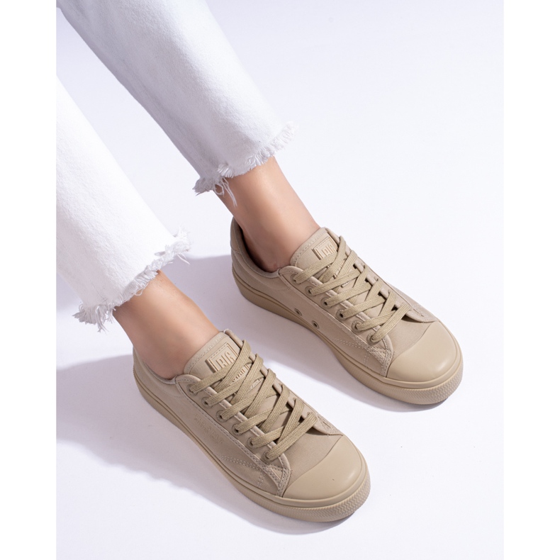 Deportivas beige mujer Big Star LL274094 1