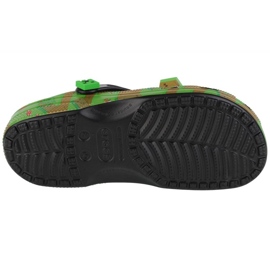 Zuecos Crocs Elevated Minecraft Classic Clog 208472-90H verde 3