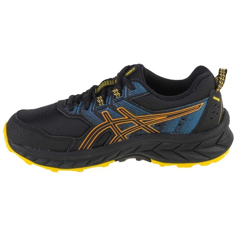 Asics Pre Venture 9 Gs Jr 1014A276-001 zapatos para correr negro 1 Asics Pre Venture 9 Gs Jr 1014A276-001 zapatos para correr negro 1