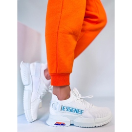 Calzado deportivo Hiral White calcetines blanco 3