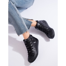 Deportivas altas negras mujer Big Star V274542 negro 2