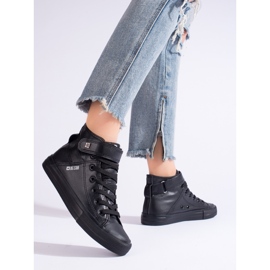 Deportivas altas negras mujer Big Star V274542 negro 3