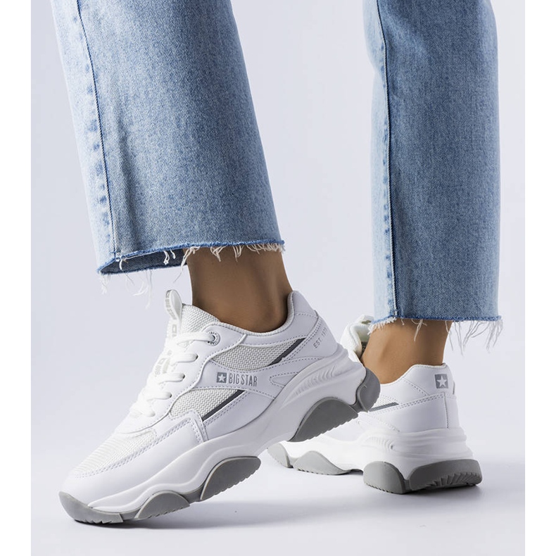 Deportivas Big Star blancas y grises JJ274579 blanco 1 Deportivas Big Star blancas y grises JJ274579 blanco 1