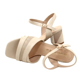 Sandalias elegantes en el puesto Sergio Leone SK897 Beige 7