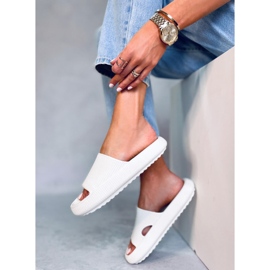 BM Pantuflas cojín Yang Blanco 5