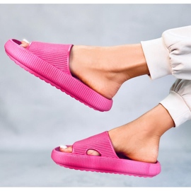 BM Zapatillas cojín Yang Fucsia rosado 4