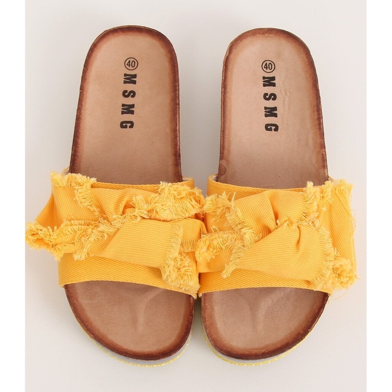 BM Pantuflas Mujer Feary Amarillo 1 BM Pantuflas Mujer Feary Amarillo 1