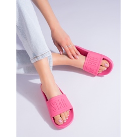 Pantuflas mujer rosa Big Star HH274A039FU rosado 3