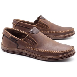 Polbut Zapatos hombre mocasines 09 marrón 2