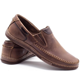 Polbut Zapatos hombre mocasines 09 marrón 4