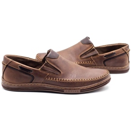 Polbut Zapatos hombre mocasines 09 marrón 5
