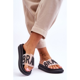 Vinceza Zapatillas Mujer Plataforma Brave Negras negro 2