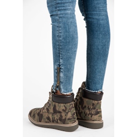 Kylie Cazadores de camuflaje marrón 1