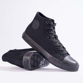 Deportivas altas de hombre negras Big Star FF174550 negro 1