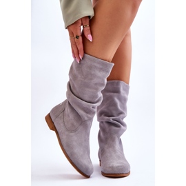 Botas Mujer Ante Maciejka 05057-13 Gris 1 Botas Mujer Ante Maciejka 05057-13 Gris 1
