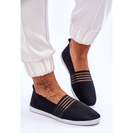 S.Barski Zapatillas Deportivas Mujer Slip-On Textil Black Lilis negro 4