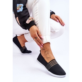 S.Barski Zapatillas Deportivas Mujer Slip-On Textil Black Lilis negro 5