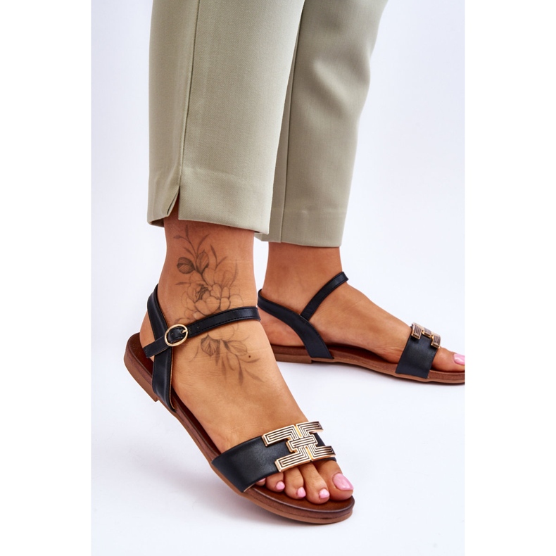 Sandalias Mujer S.Barski KV-5541-37 Negro 2