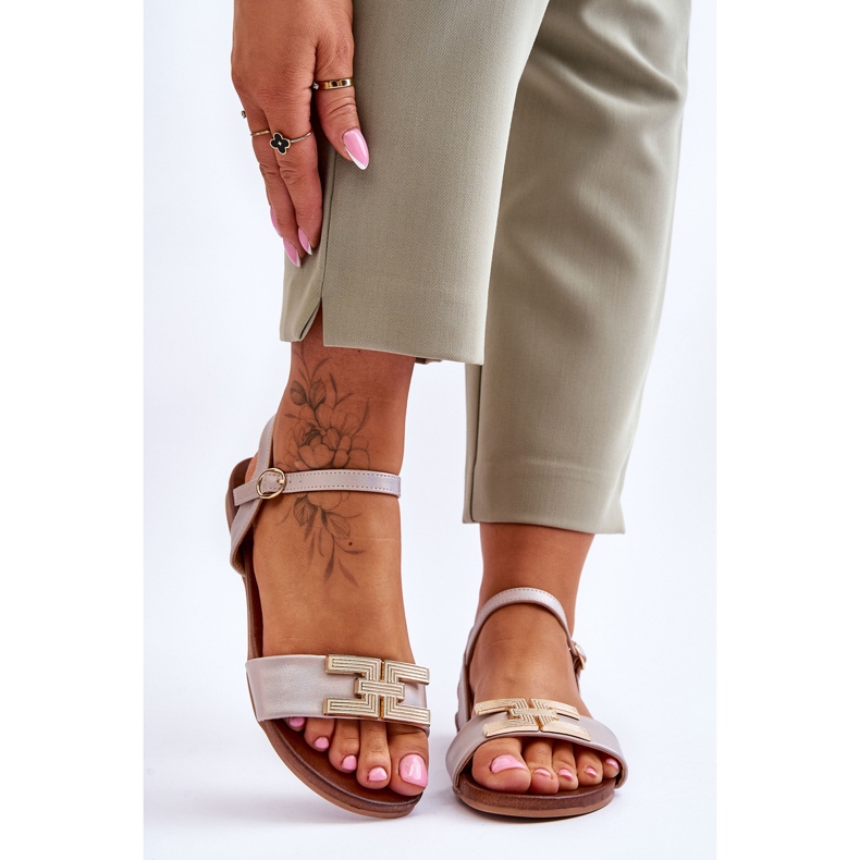 Sandalias Mujer S.Barski KV-5541-37 Beige 1
