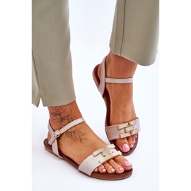 Sandalias Mujer S.Barski KV-5541-37 Beige 3