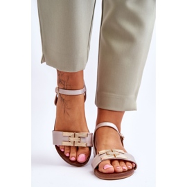 Sandalias Mujer S.Barski KV-5541-37 Beige 5