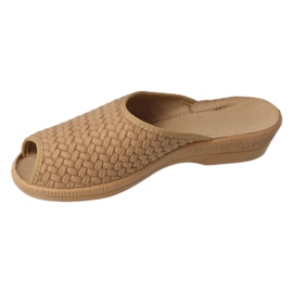 Befado zapatos mujer pu 581D200 beige 2
