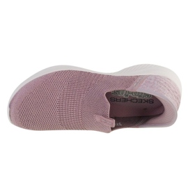 Zapatos Skechers Hands Free Slipins Ultra Flex 3.0 Smooth Step W 149709-MVE rosado 2