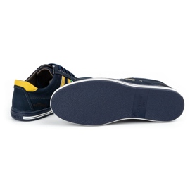 ABIS Zapatos de hombre 1801N azul marino 5