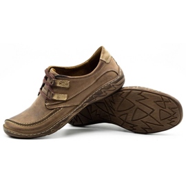 KOMODO Zapatos de hombre 583 Marrón 5