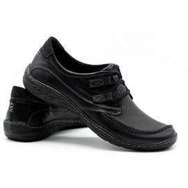 KOMODO Zapatos de hombre 583 Negro 4