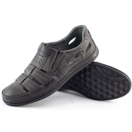 Polbut Zapatos de hombre calados 06 para verano Gris 8