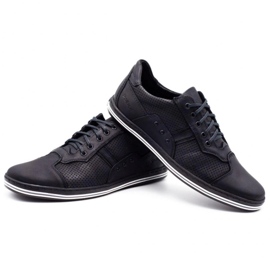 Polbut 1801P zapatos casuales negros para hombre 7